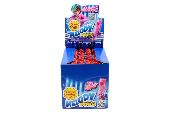 Melody Pops lecca fischietto fragola