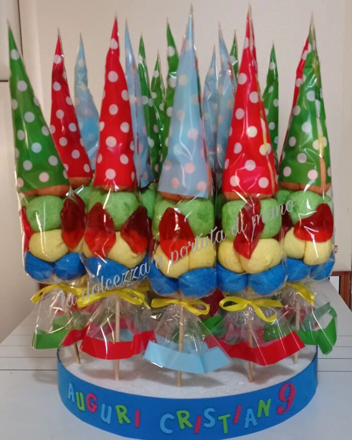 Cono Spiedino Pois Mix