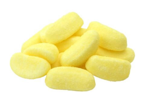 Banane tagada foam morbide gialle
