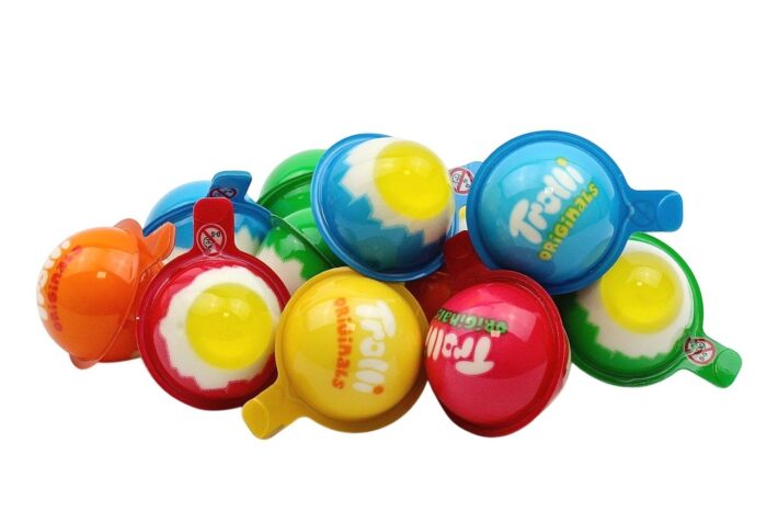 Uova ripiene di gelatina Trolly - immagine 3