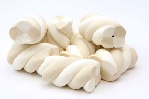 Marshmallows Treccia Bianco Tortora