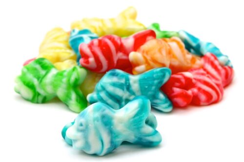 Pesci twist caramelle gommose lucide